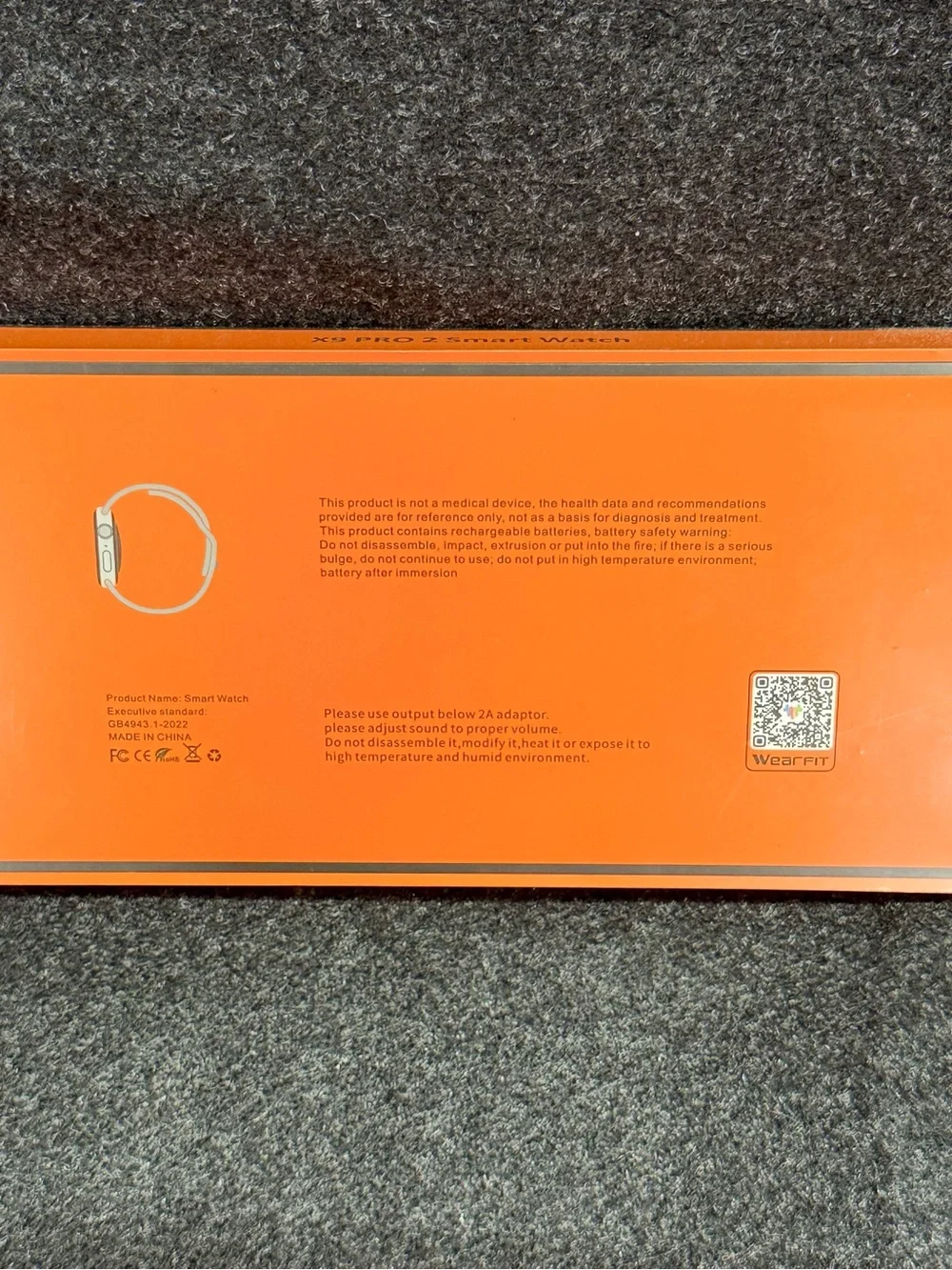 W&O Little Star X9 Pro 2 AMOLED Smart Watch NFC WearFit Fitness Tracker